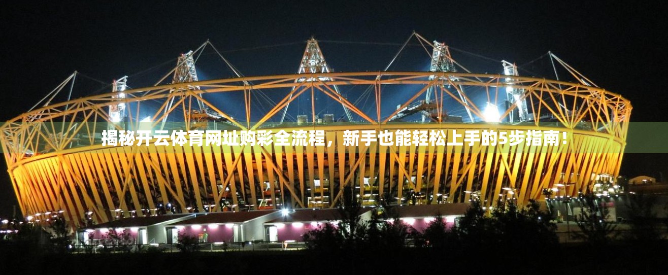 揭秘开云体育网址购彩全流程，新手也能轻松上手的5步指南！