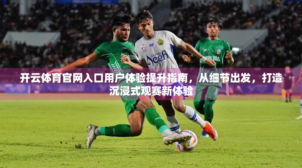 开云体育官网入口用户体验提升指南，从细节出发，打造沉浸式观赛新体验