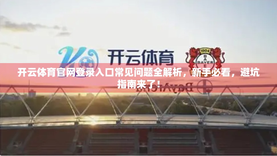 开云体育官网登录入口常见问题全解析，新手必看，避坑指南来了！