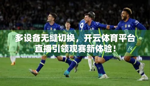 多设备无缝切换，开云体育平台直播引领观赛新体验！