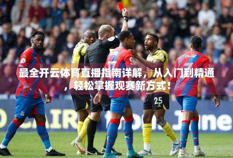 最全开云体育直播指南详解，从入门到精通，轻松掌握观赛新方式！