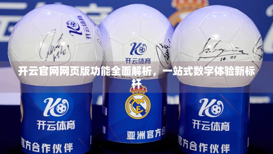 开云官网网页版功能全面解析，一站式数字体验新标杆