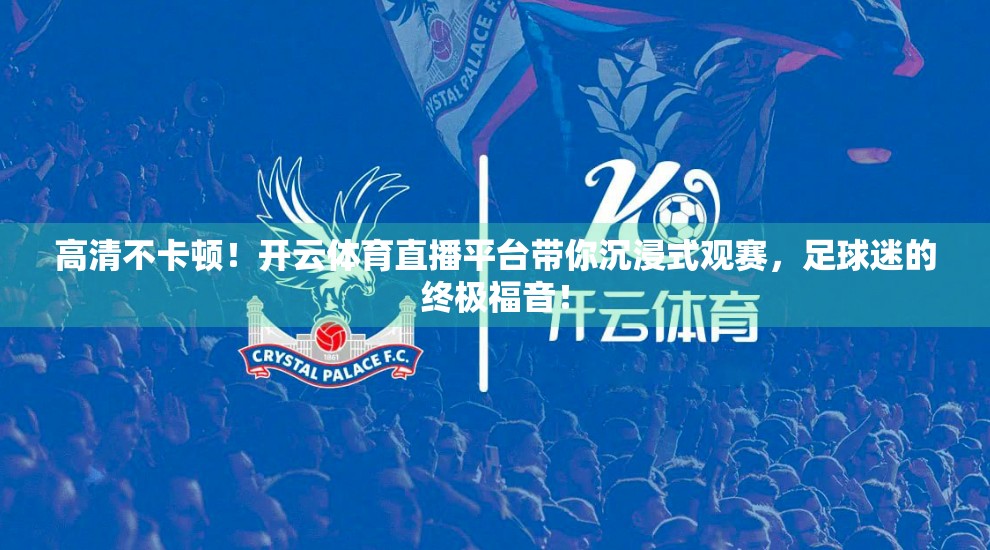 高清不卡顿！开云体育直播平台带你沉浸式观赛，足球迷的终极福音！