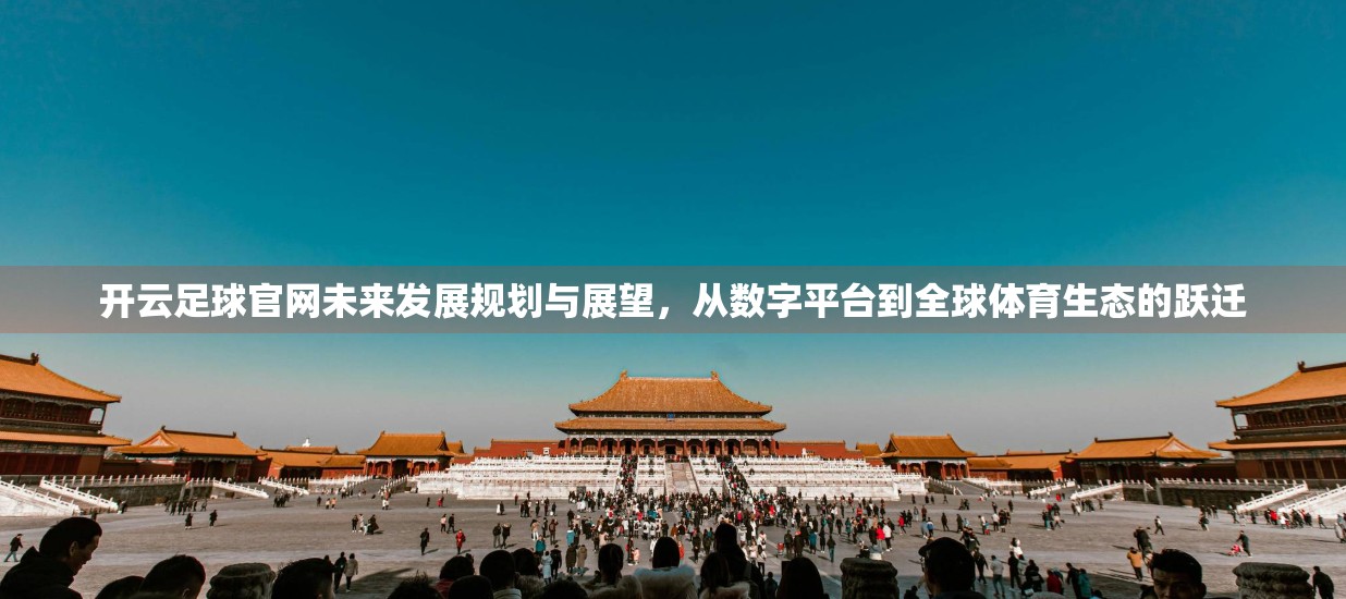开云足球官网未来发展规划与展望，从数字平台到全球体育生态的跃迁