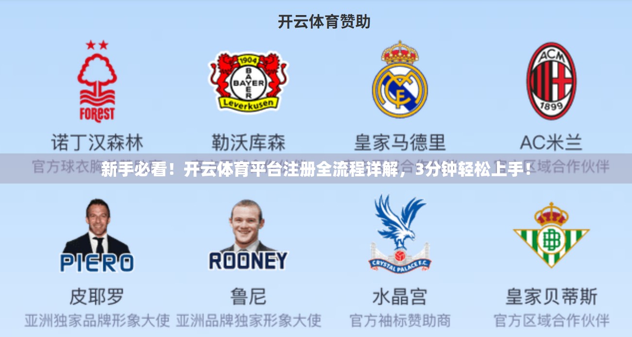 新手必看！开云体育平台注册全流程详解，3分钟轻松上手！