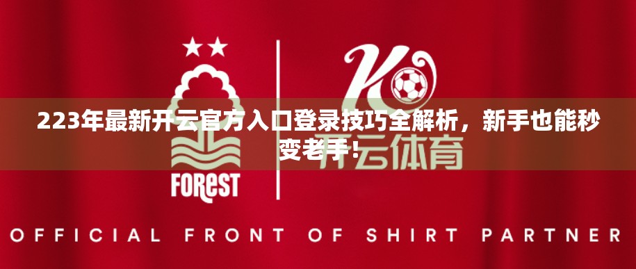 223年最新开云官方入口登录技巧全解析，新手也能秒变老手！
