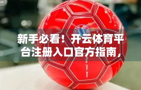 新手必看！开云体育平台注册入口官方指南，一步到位轻松开启运动之旅